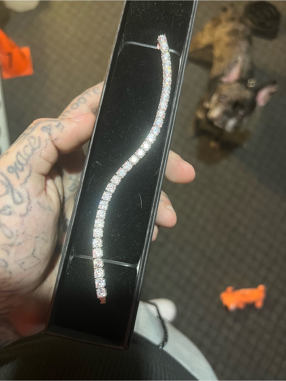 925 tennis bracelet
